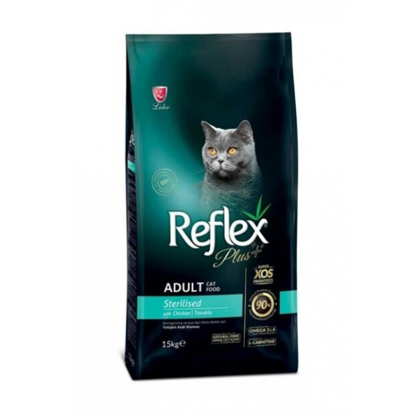 REFLEX PLUS STERLİSED TAVUKLU 15KG